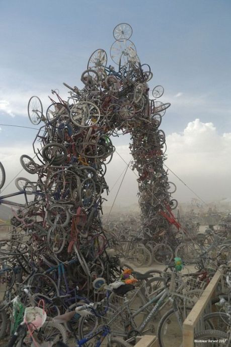 Escultura del Burning Man
